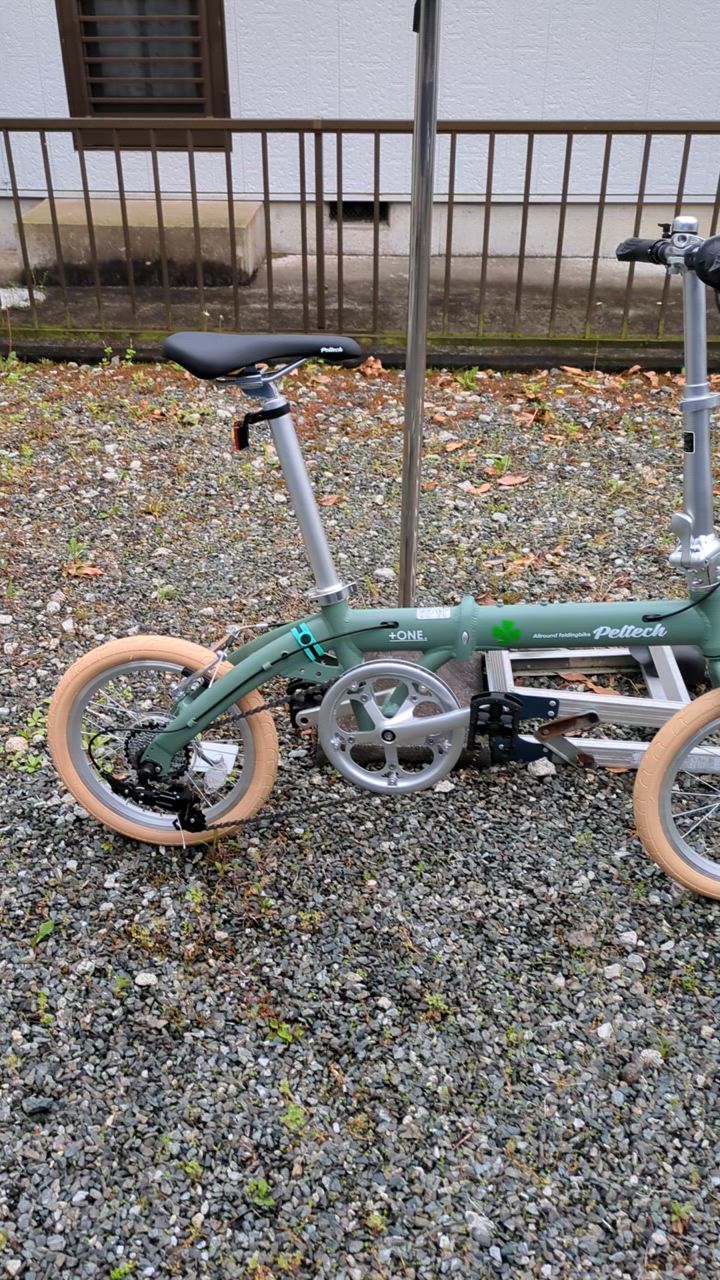 PELTECH 送料無料 自転車 16インチ 折りたたみ 軽量 アルミ