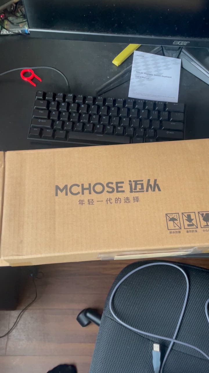 MCE'SHOPPP専用ページ Amazon.co.jp: MCHOSE ACE60 Pro ホワイト ラピッドトリガー
