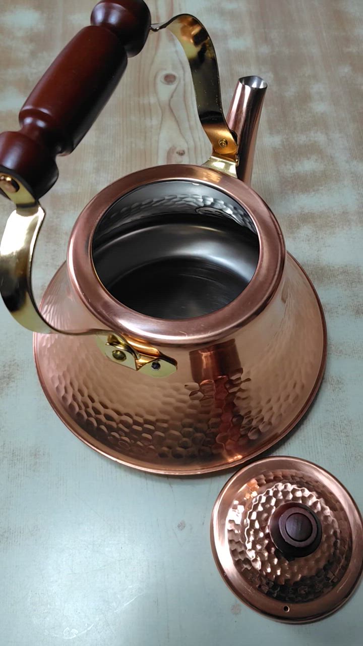 タケコシ やかん 純銅 銅 銅製 ケトル クラッシーケトル 2L 日本