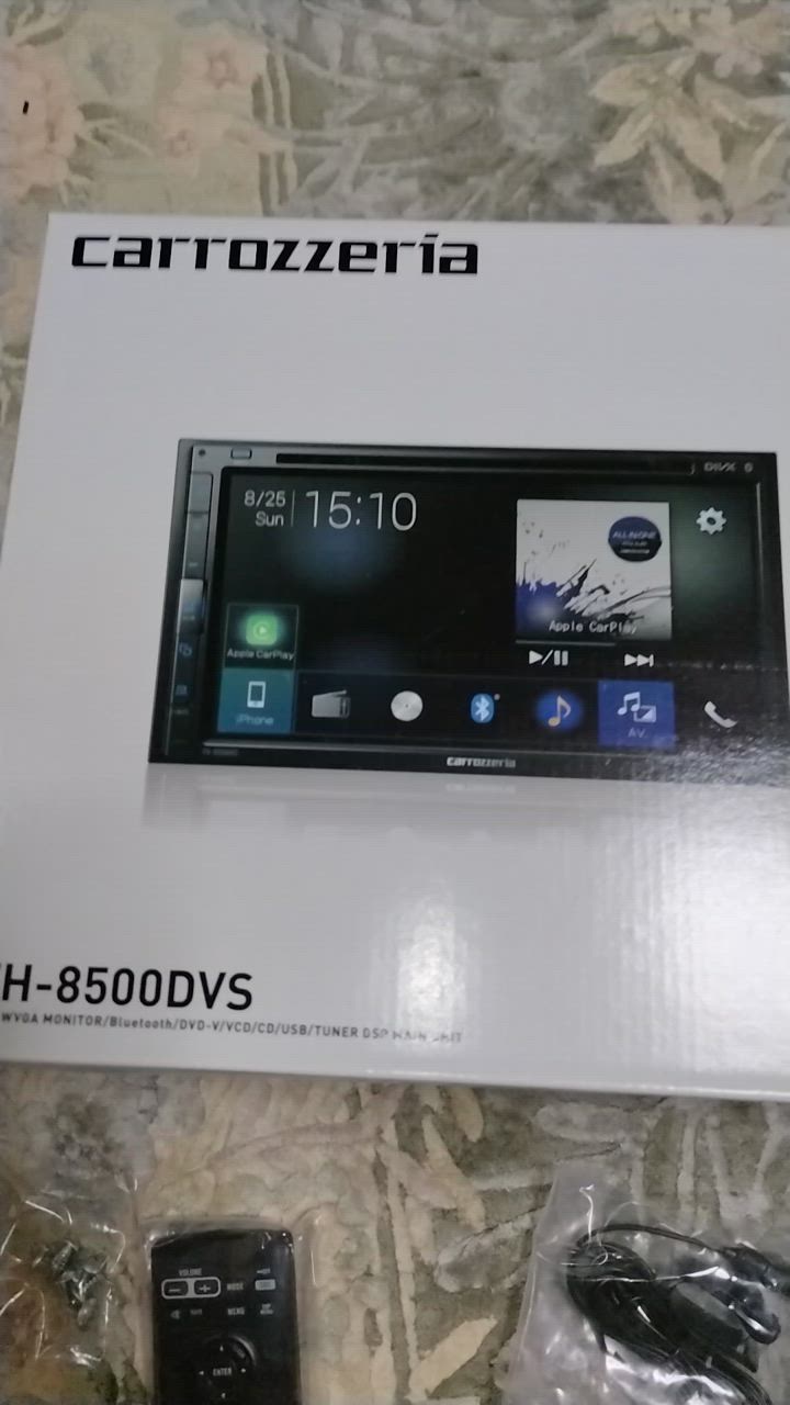 CARROZZERIA FH8500DVS 6.8V型　ワイドVGVモニター carrozzeria FH-8500DVS 6.8V型ワイドVGAモニター／DVD-V／VCD