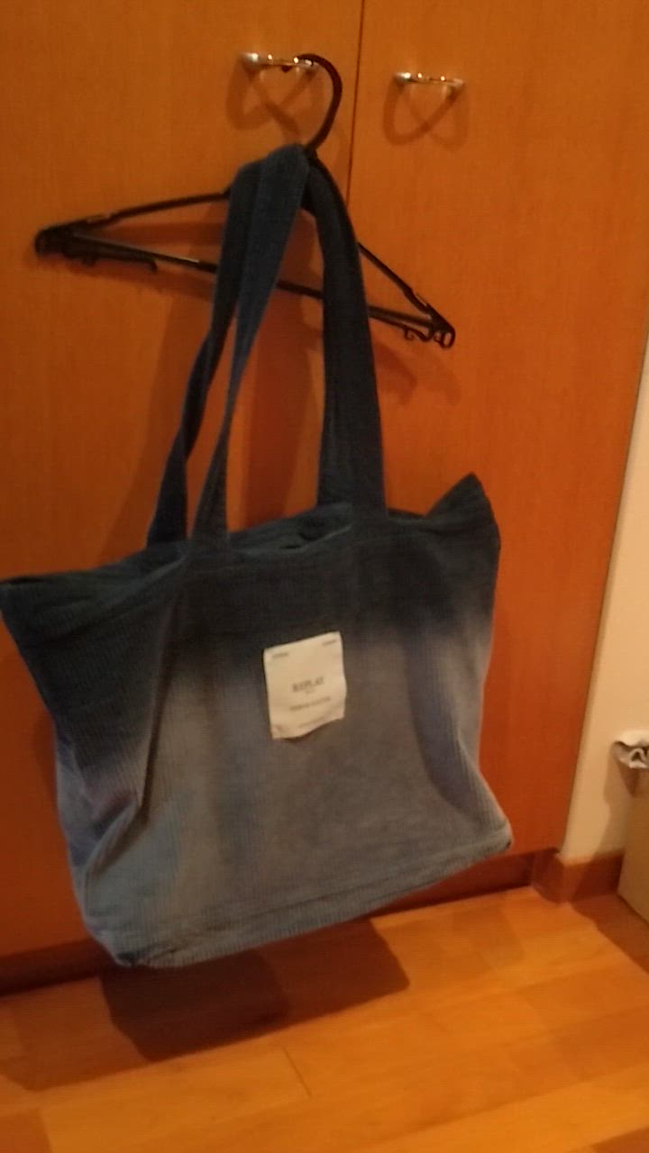 美品　Re:play リプレイ　牛革　トートバッグ 2way 黒 RE1659AW11002_thumb.jpg