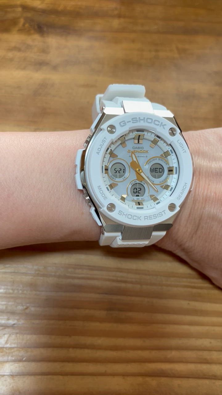 CASIO(カシオ) / カシオ/ソーラー腕時計・G-SHOCK/ホワイト/GST