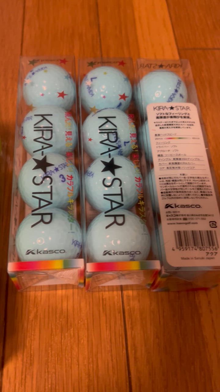 KIRA 【送料無料】キャスコ キラスター2 STAR 1ダース（12球