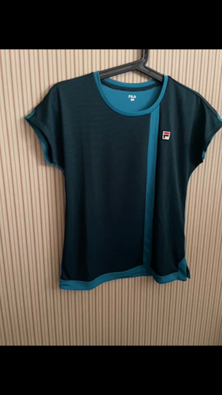 芸能人愛用のルームウェア FILA ゲームシャツ テニスウェア『レディース』 フィラ ウェア