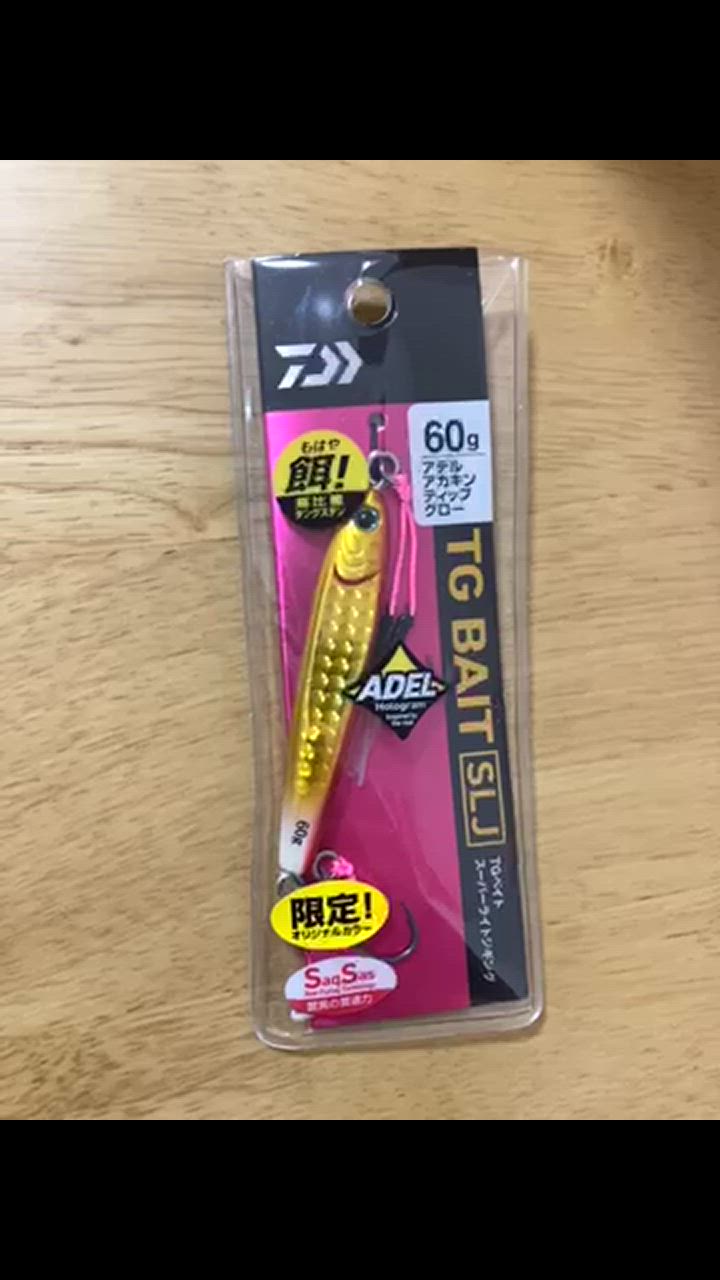 DAIWA（釣り） ダイワ ジグ TGベイト SLJ 60g アデルアカキン