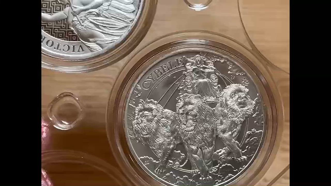 2024年 セントヘレナ アテナのフクロウ 純銀 1オンス銀貨 縁起物 2024年 (新品) セントヘレナ「女神キュベレー」純銀 1オンス