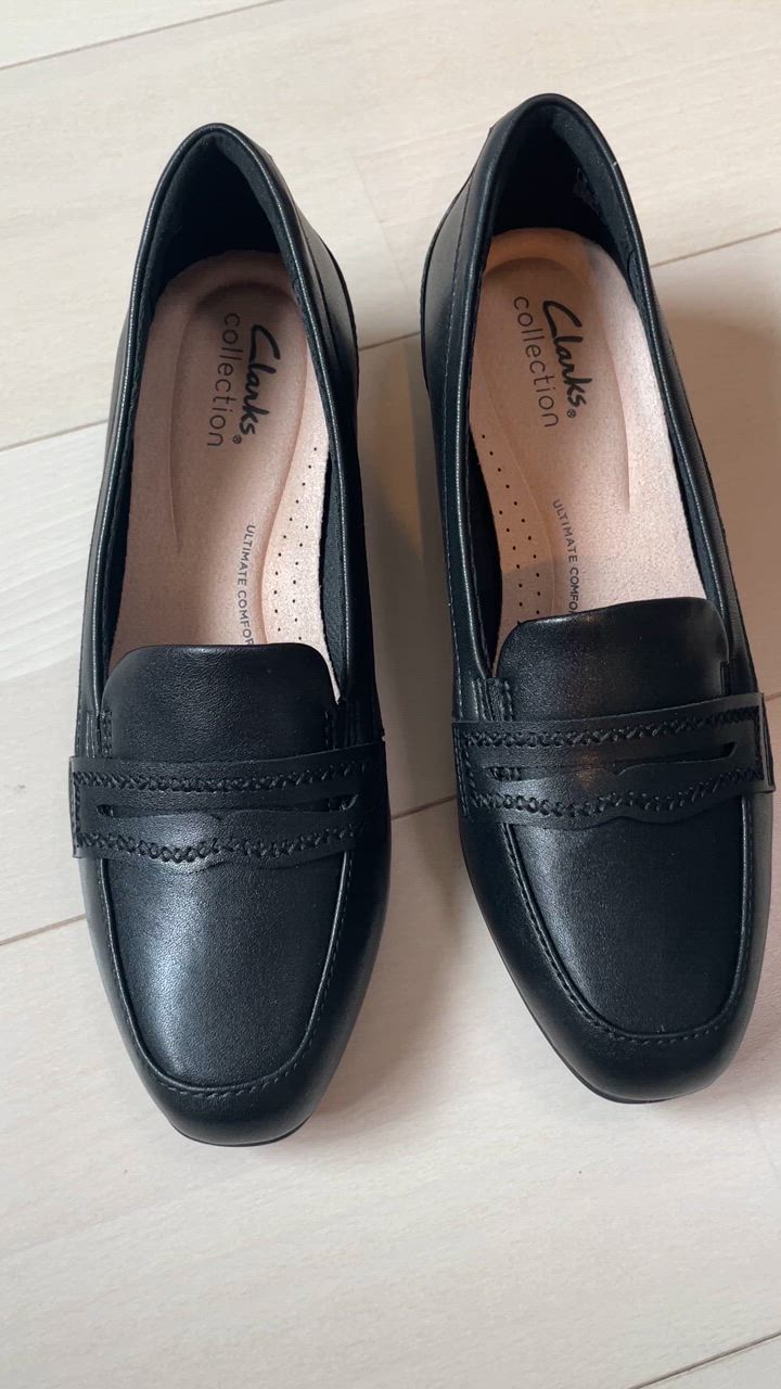Clarks ローファー Juliet Top / ジュリエットトップ（ブラック