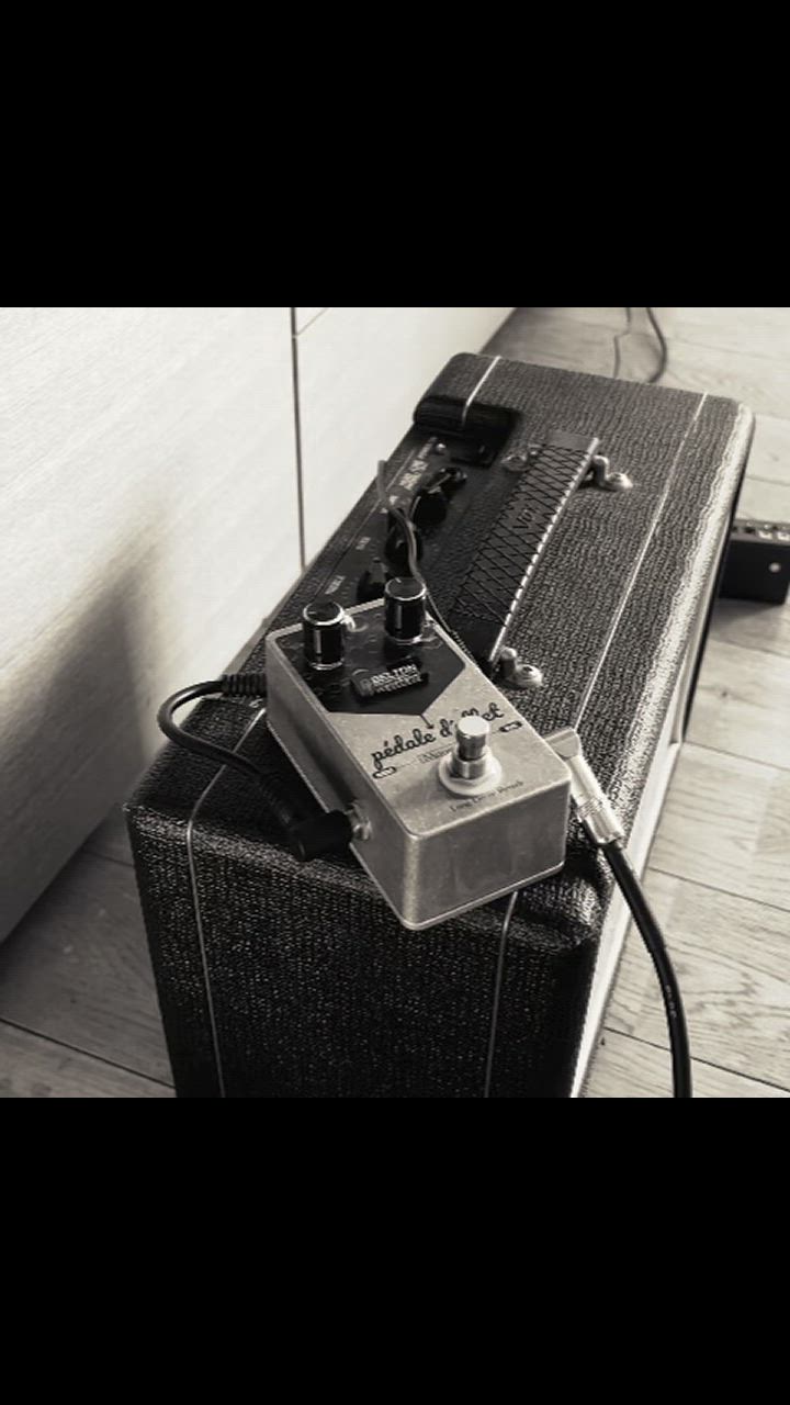 Box of Hall Reverb風 リバーブエフェクターペダル自作用基板
