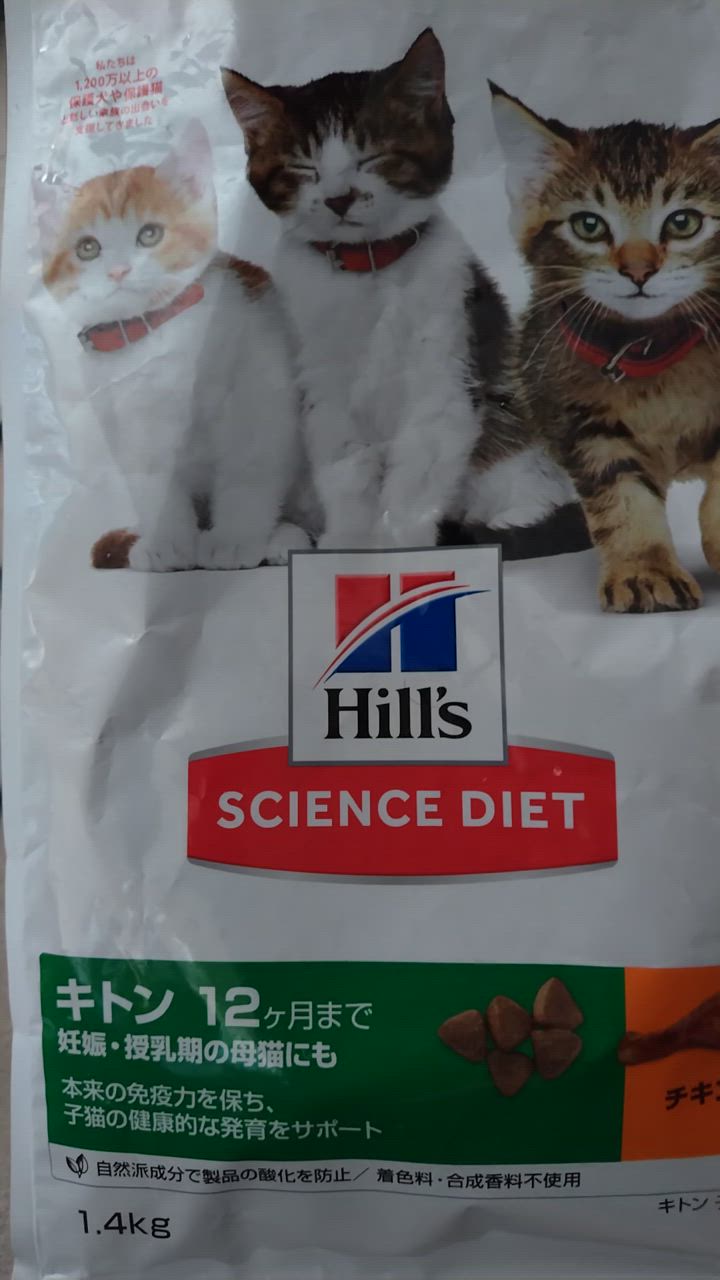 Hill's Science Diet キトン用 5袋セットドライフード ヒルズ 猫 フード サイエンスダイエット キトン キャットフード