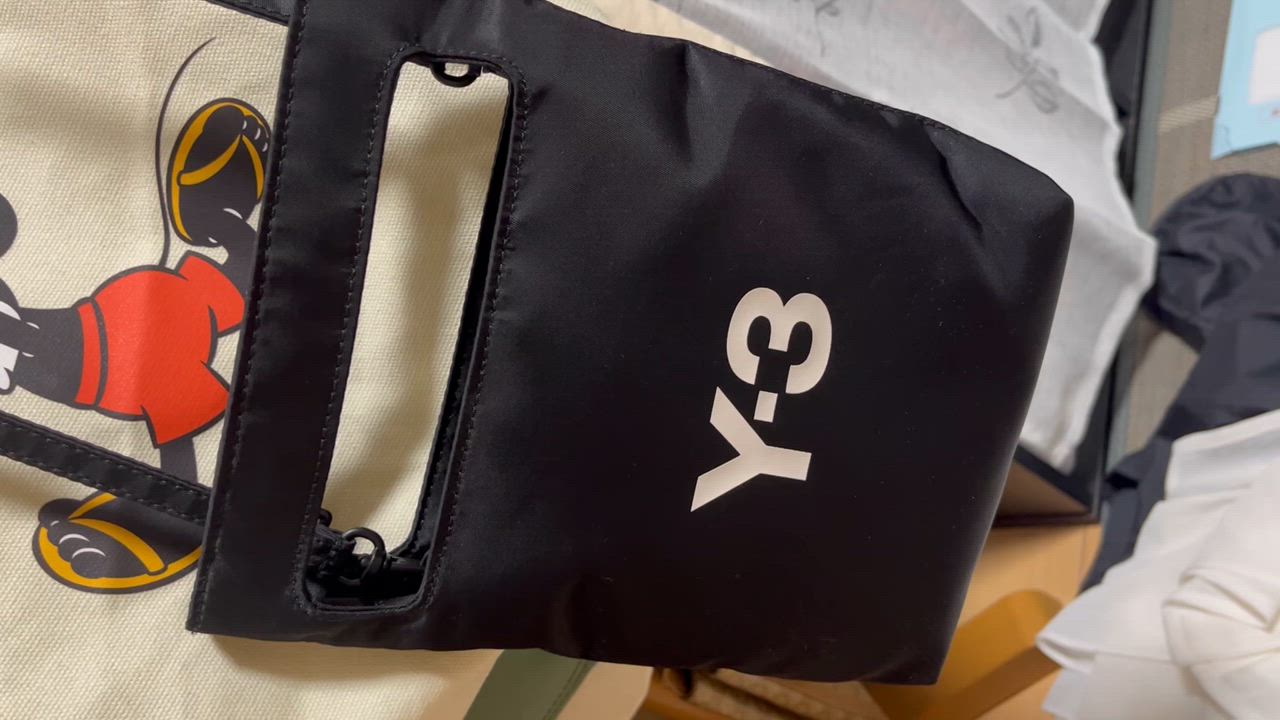 Y-3 Yohji Yamamotoミニバッグ ショルダーバッグ ブラック jamcollection_fb-jp4746