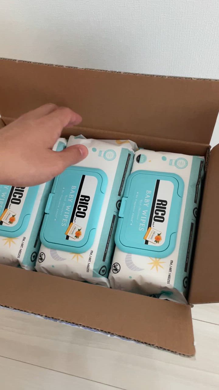 RICO おしりふき ベビーワイプ コストコ 900枚 : Cocomo Market