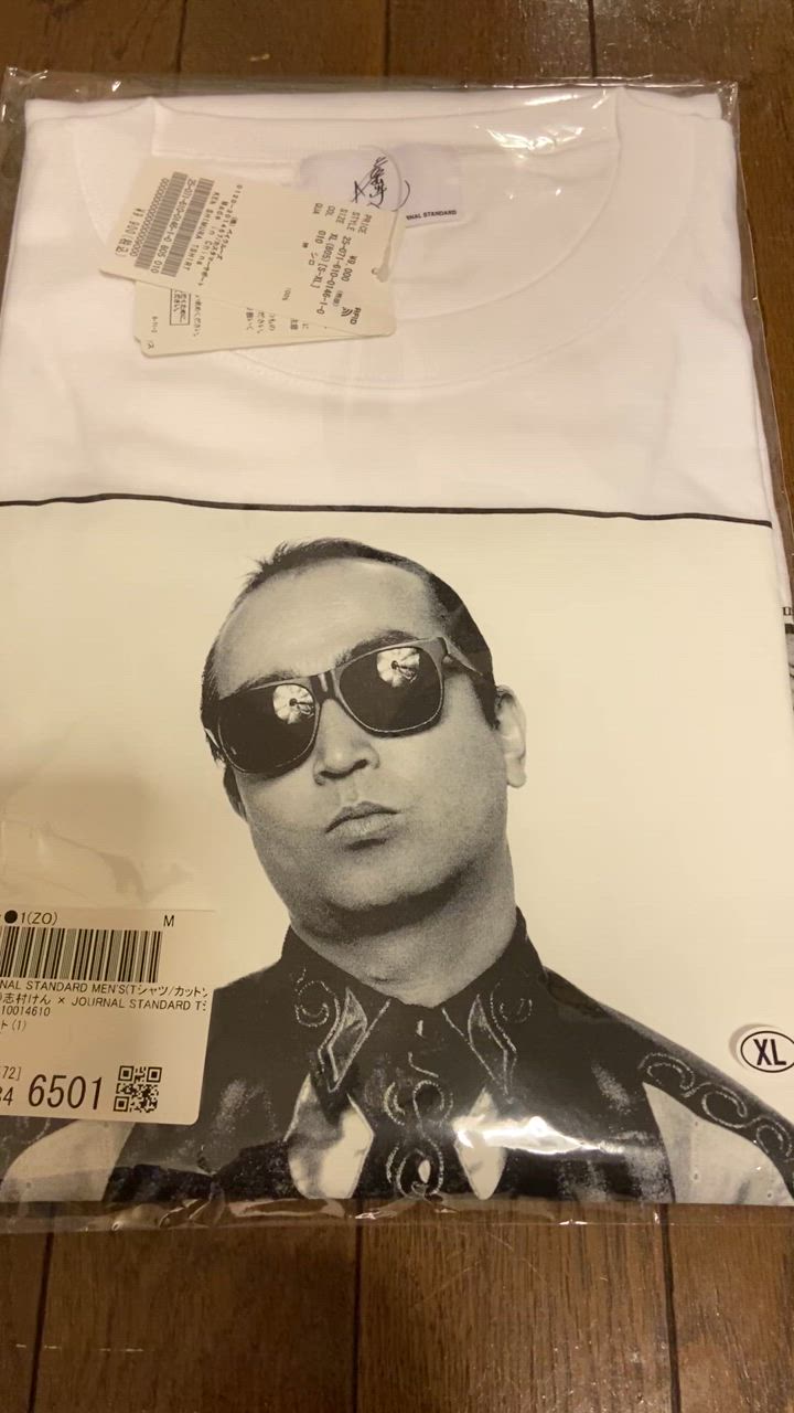 新品　志村けん　JOURNAL STANDARD M 半袖Tシャツ サイズL 追加》志村けん × JOURNAL STANDARD Tシャツ（Tシャツ