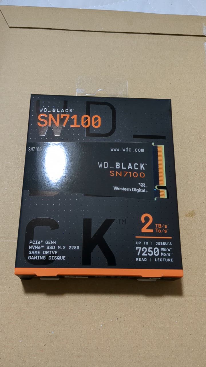 【美品】WD_BLACK SN7100 2TB NVMe SSD 【動作確認済】 WD Black SN7100 2TB NVMe SSD Review - ServeTheHome