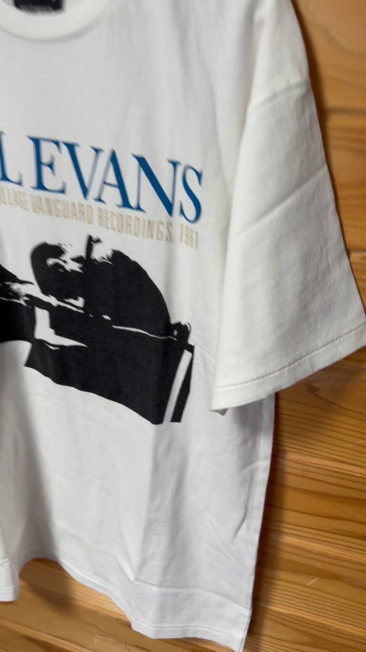 BEAUTY & YOUTH 別注　Bill Evans Tシャツ Bill Evans × BEAUTY&YOUTH＞PORTRAIT JAZZ プリント Tシャツ