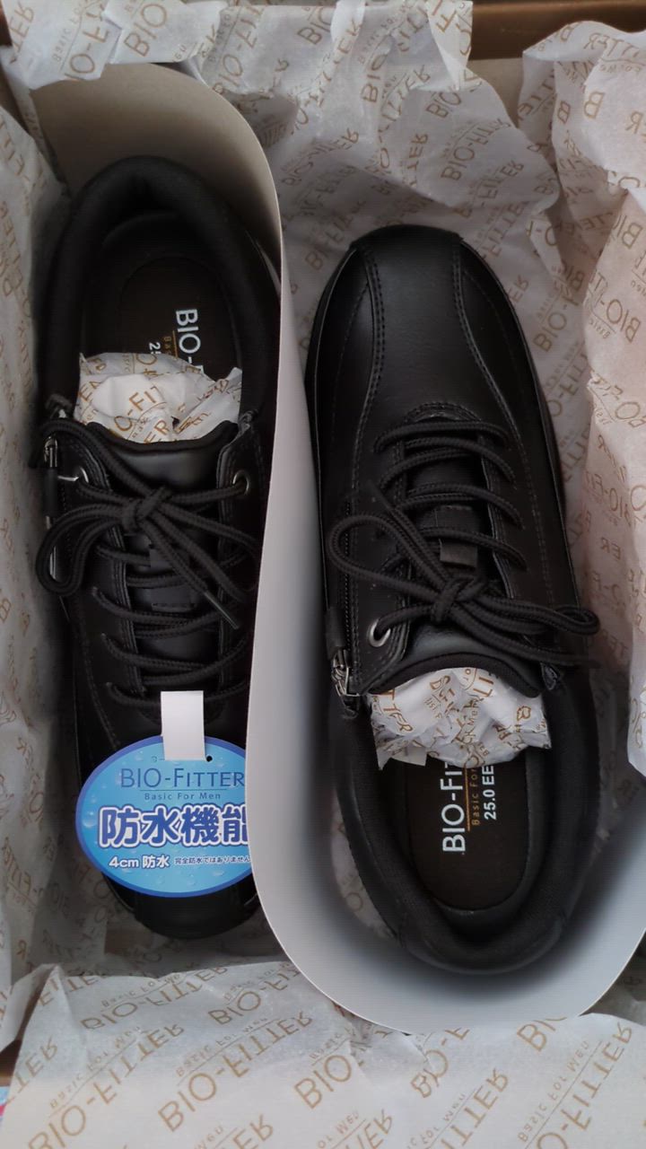 Bio Fitter カジュアルシューズ メンズ 防水 ウォーキング