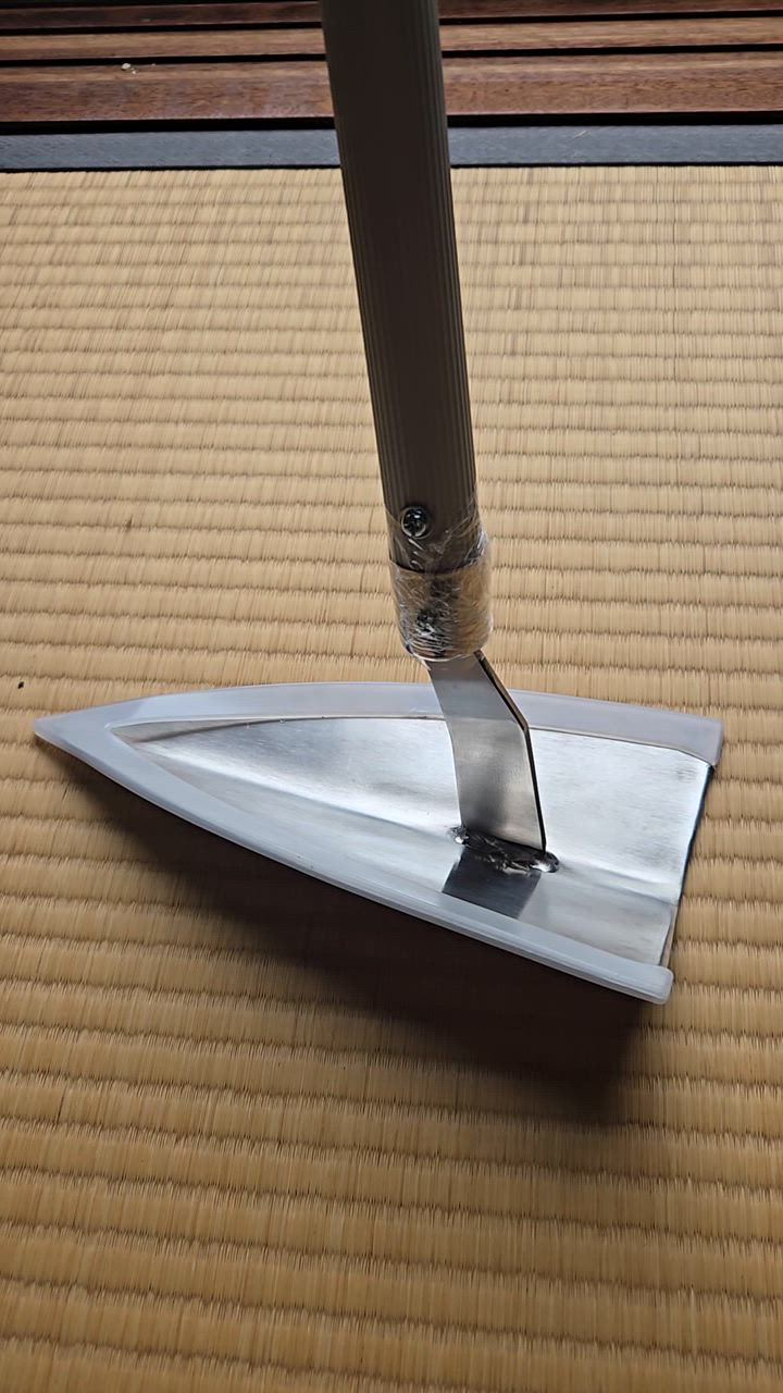 DAISHIN アルミ柄ステンレス三角ホー1350mm柄大進 園芸