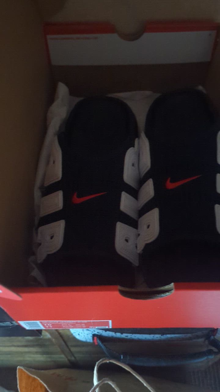 NIKE ナイキ エア モアアップテンポ スライド ミッドナイト