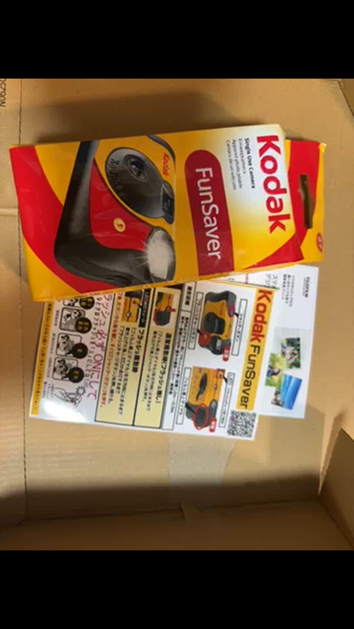 Kodak コダック 27枚撮り kodak FUN-SAVER800 27EX レンズ付き