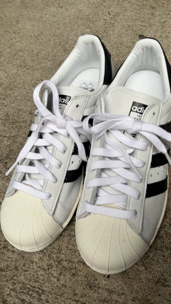 スニーカー [ ADIDAS ] SUPERSTAR 82 _ GREEN OFF WHITE adidas Superstar 82 Cloud White/Dark Green/Off White