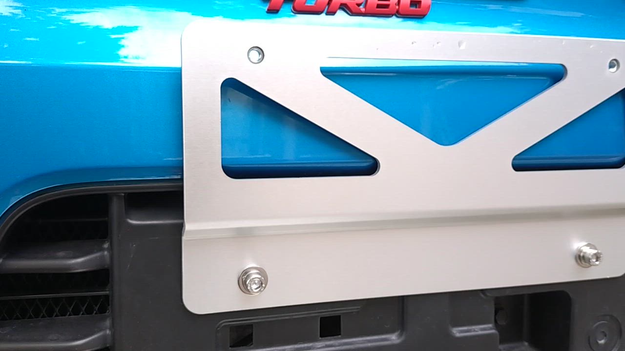 アルト アルミナンバープレートブラケット スズキ アルトワークス