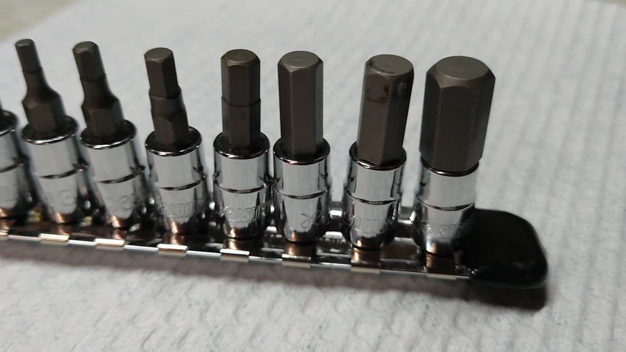 アストロプロダクツ 1/4DR HEXビットソケットセット ミリ (9個組