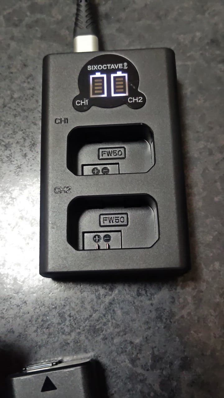 SONY  NP-FW50 バッテリー 2個  純正充電器 BC-VW1 SONY NP-FW50 バッテリー 2個 純正充電器 BC-VW1 Original SONY
