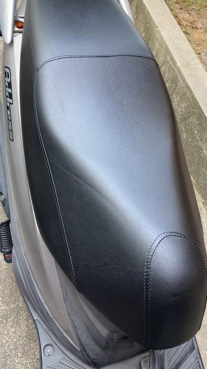 アドレス110 純正シートベース 社外表皮 ノンスリップシート CF11A 美品 スズキ □ノンスリップCF11アドレス110シートカバー張替え用