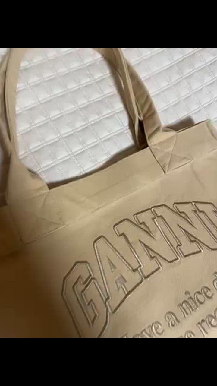 GANNI トートバッグ Large Easy Shopper レディース メンズ