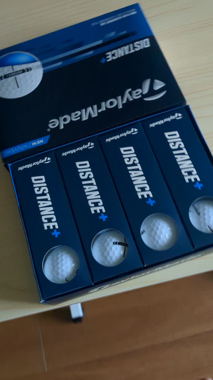 テーラーメイド(TAYLOR MADE) TMJ25 Distance 10箱 TaylorMade テーラーメイド TMJ25 Distance ＋ 1ダース 12球入