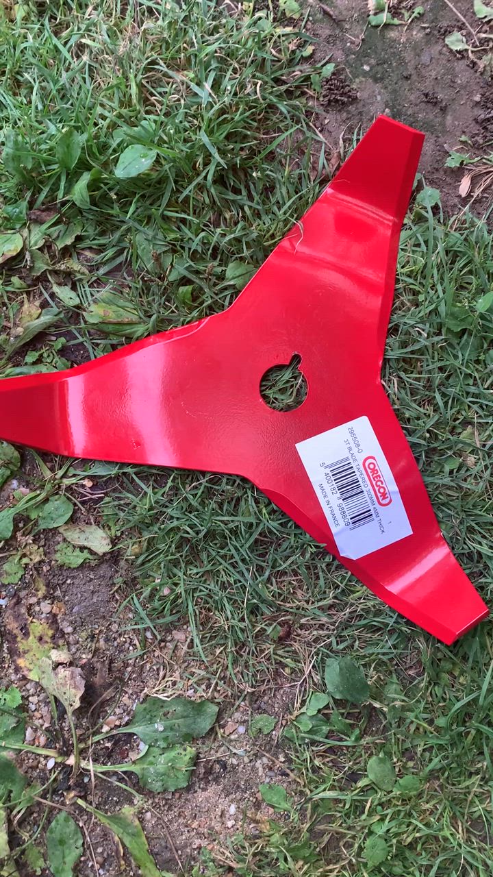 花卉03 OREGON オレゴン シュレッダーブレード 3枚刃 4.0mm 300mm