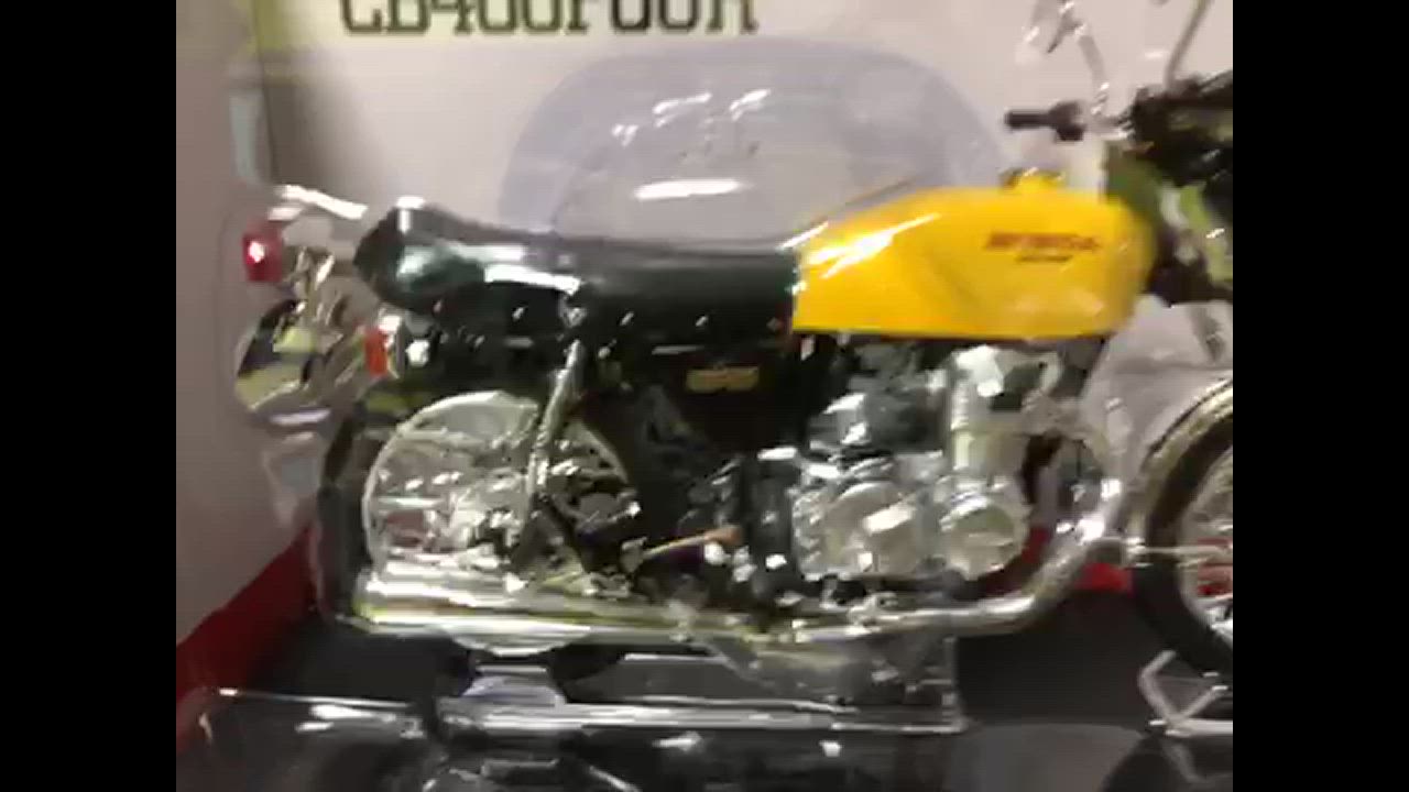 スカイネット 1/12 完成品バイク Honda CB400FOUR パラキート