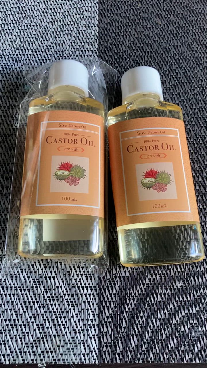 化粧品原料用　精製ヒマシ油　2本セット 天然無添加 国内精製ひまし油 (キャスターオイル) 100ml×2本