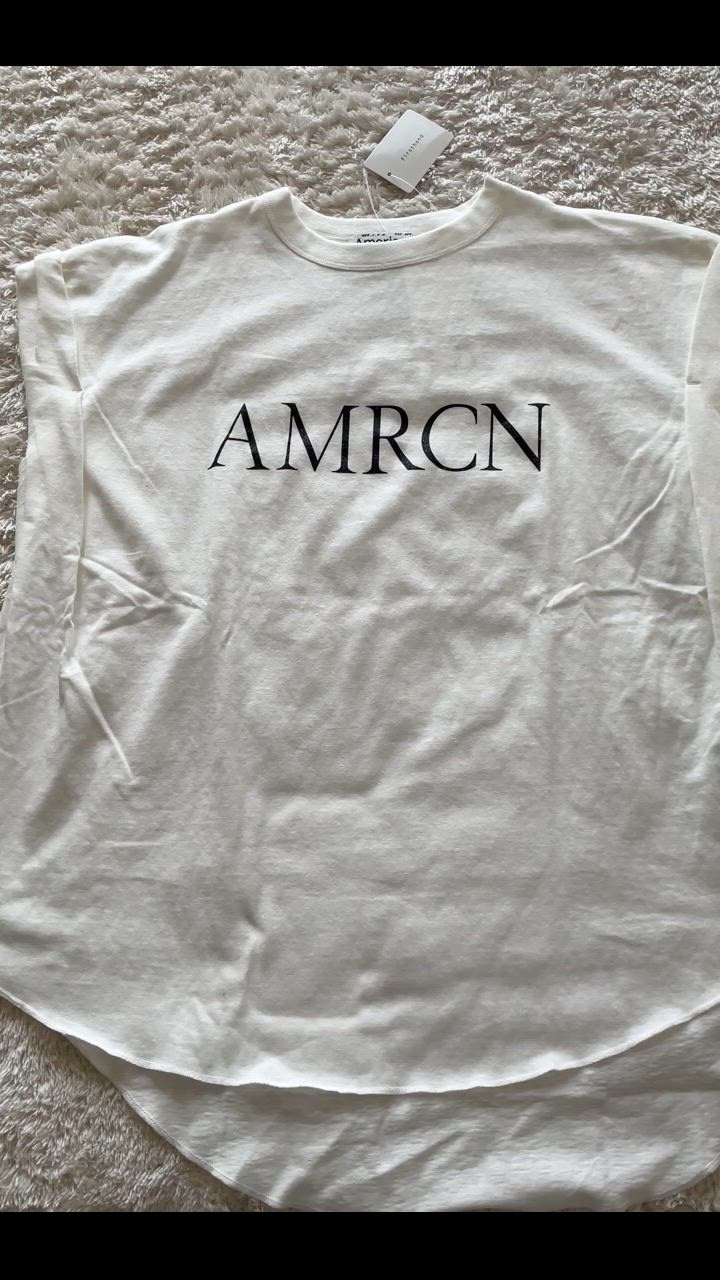 AMERICANA tシャツ Americana/アメリカーナ オーバーサイズ