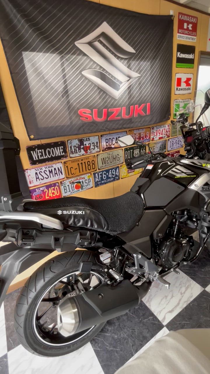スズキVストローム250 DL250 オートバイ3Dメッシュシートカバー
