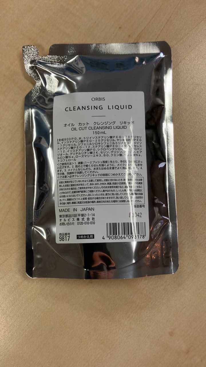 【 ちえ 】ORBIS クレンジングリキッド詰替用 6パック オルビス クレンジングリキッド 詰替 150ml ORBIS | イオン