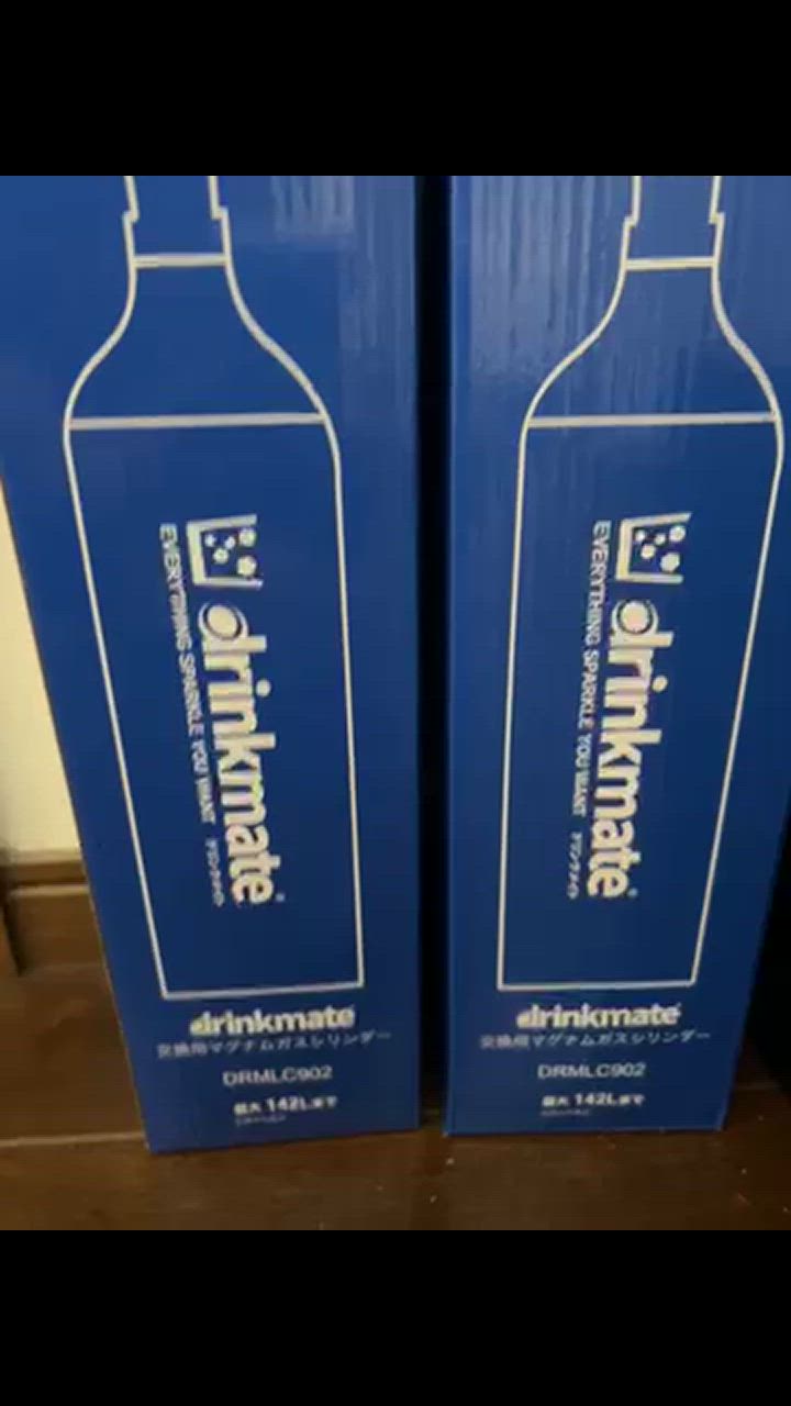drinkmate ドリンクメイト 交換用 炭酸ガスシリンダー 142L 炭酸