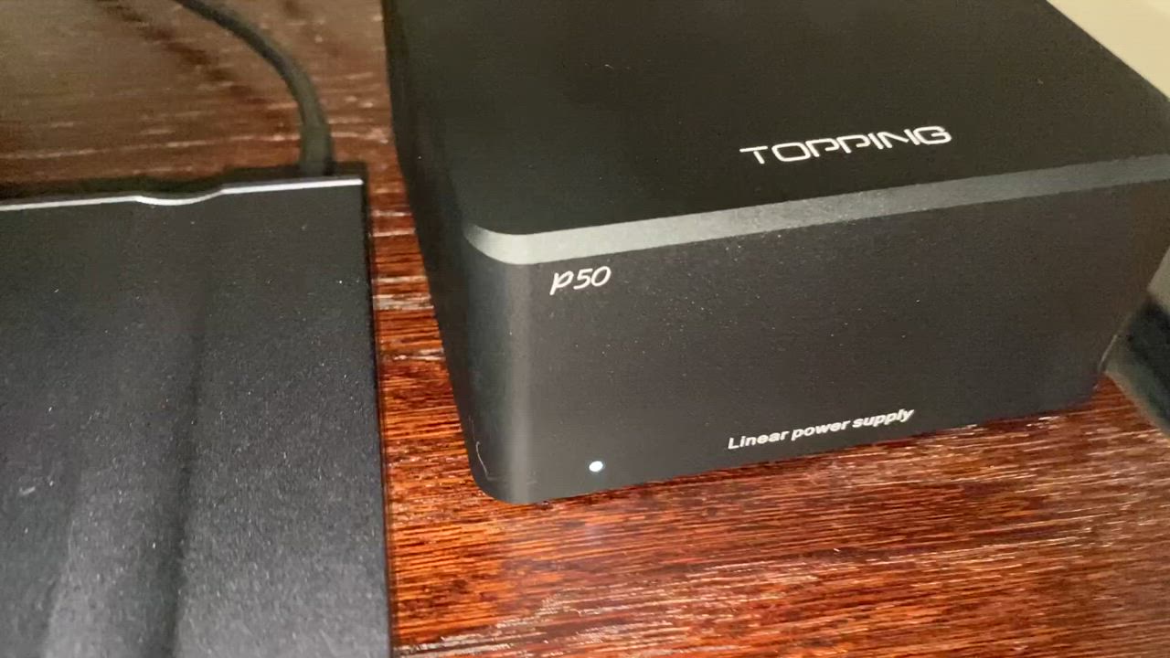 トッピング P50 リニア電源 トッピング用 110V-240V (シルバー) oremeca_p50
