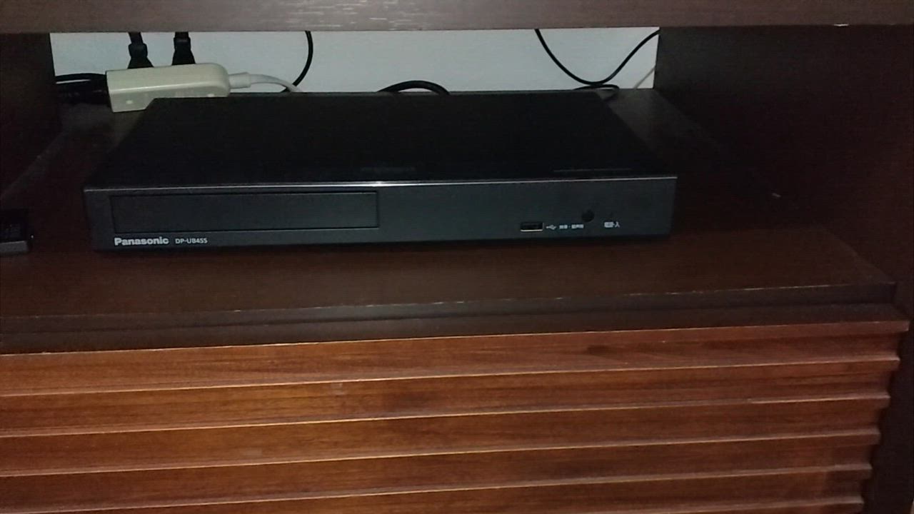 パナソニック Panasonic ブルーレイ & DVDプレーヤー ブラック