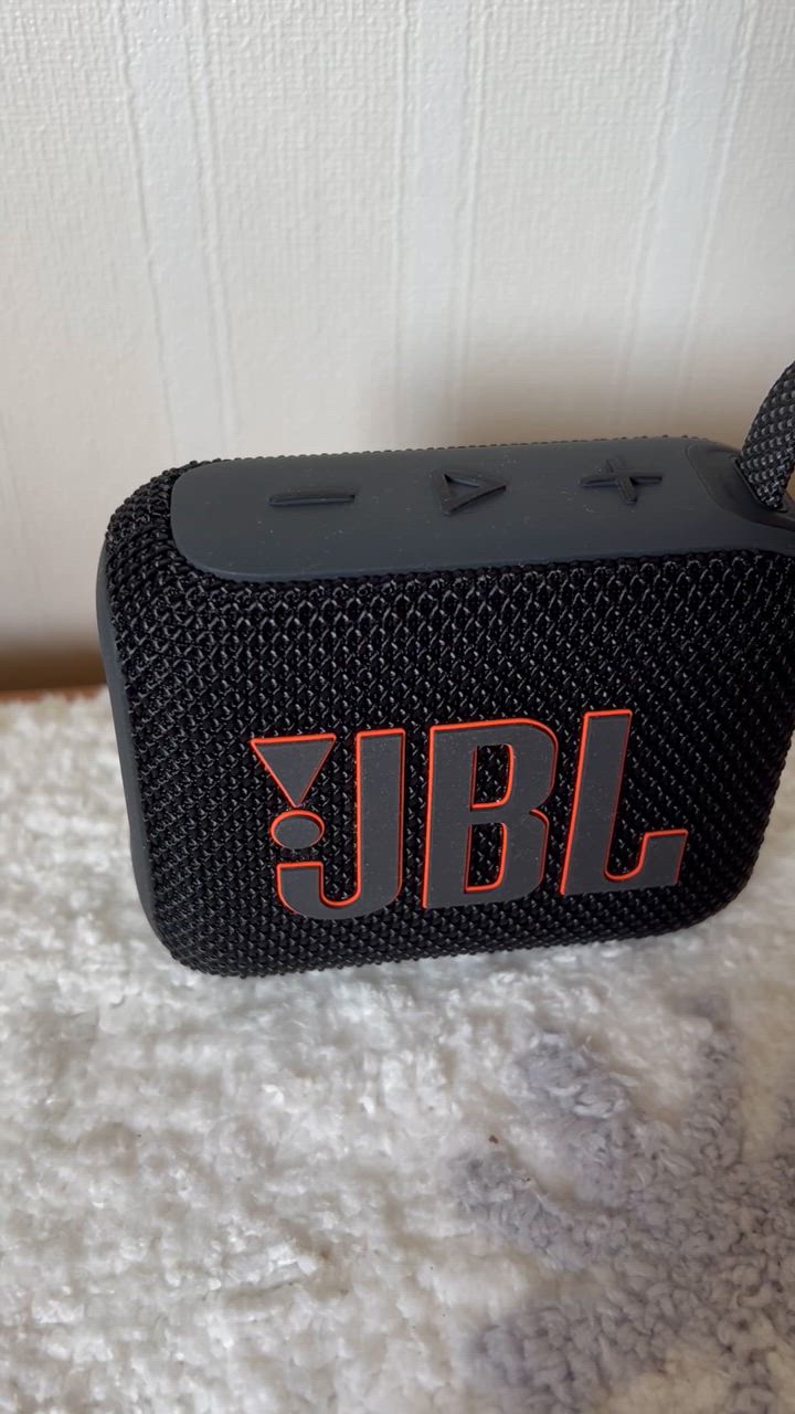 JBL GO4 ブラック ワイヤレススピーカー JBL Go 4 | ウルトラポータブルBluetoothスピーカー