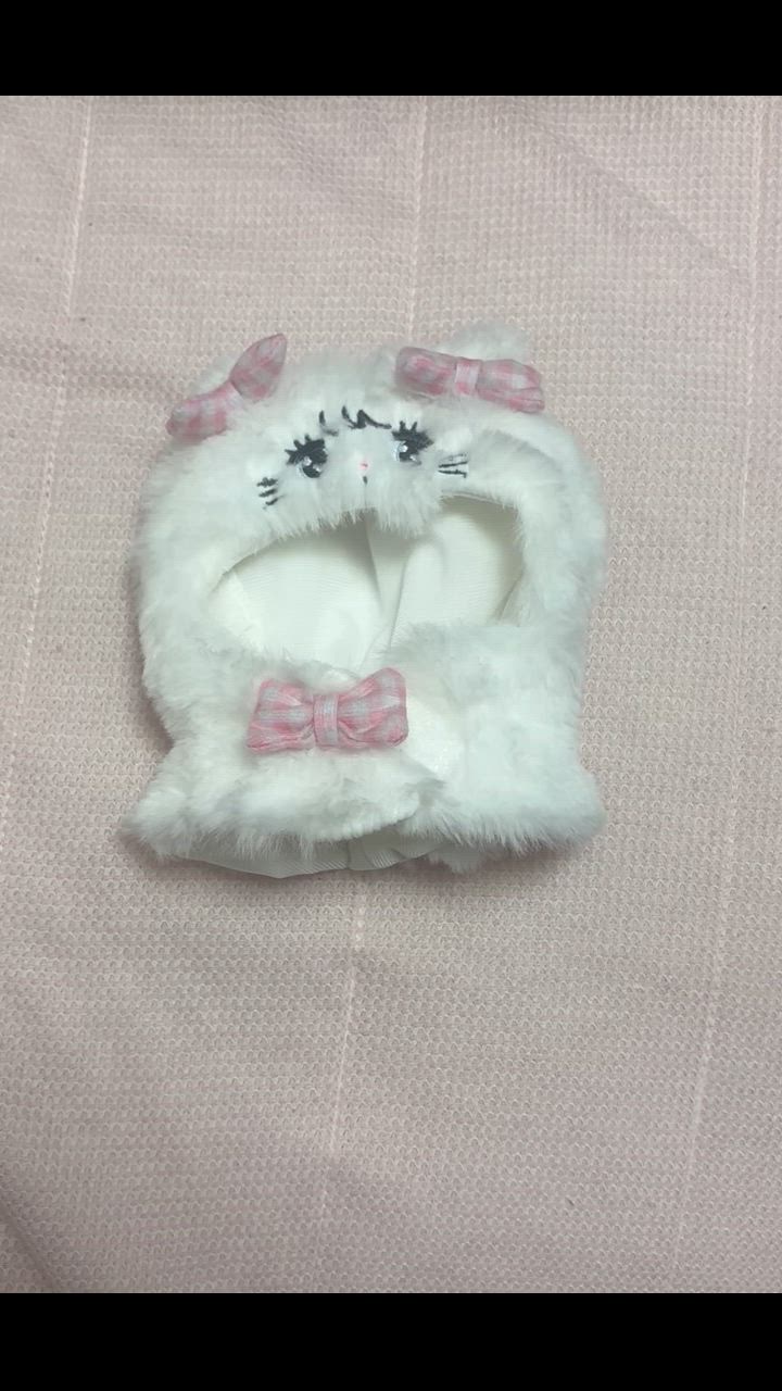 SPINNS 「mikko illustrations×SPINNS」ぬいぐるみポンチョ