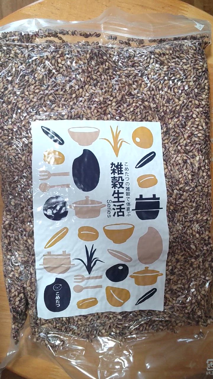 令和５年産紫もち麦「ダイシモチ」１０kg　R5.5.20収穫 Amazon | 新麦 もち麦 令和7年産 ダイシモチ 10kg (5kg×2袋) 紫