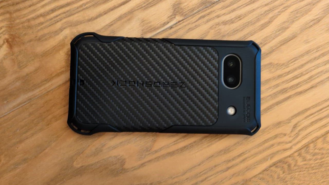 ELECOM エレコム Google Pixel 8a 用 ZEROSHOCK グリップ ゼロ