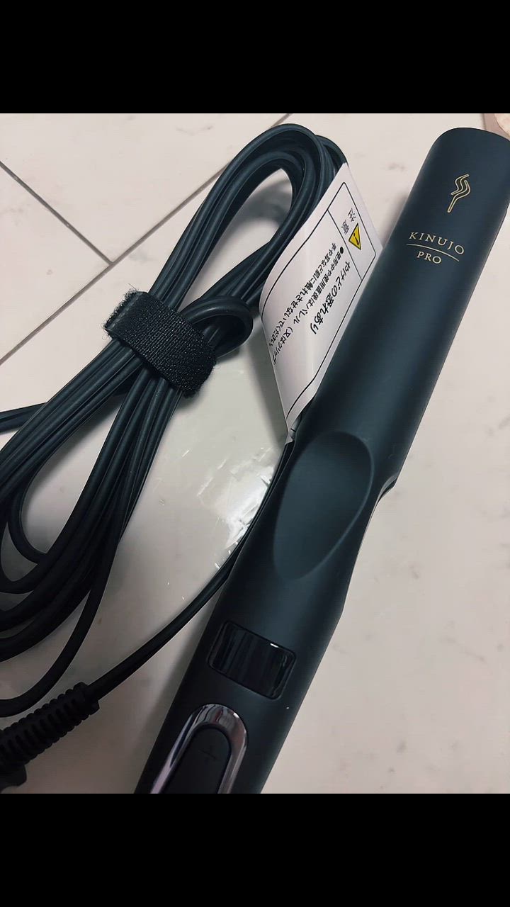 国内正規品 KINUJO プロ ストレートアイロン Straight Hair Iron