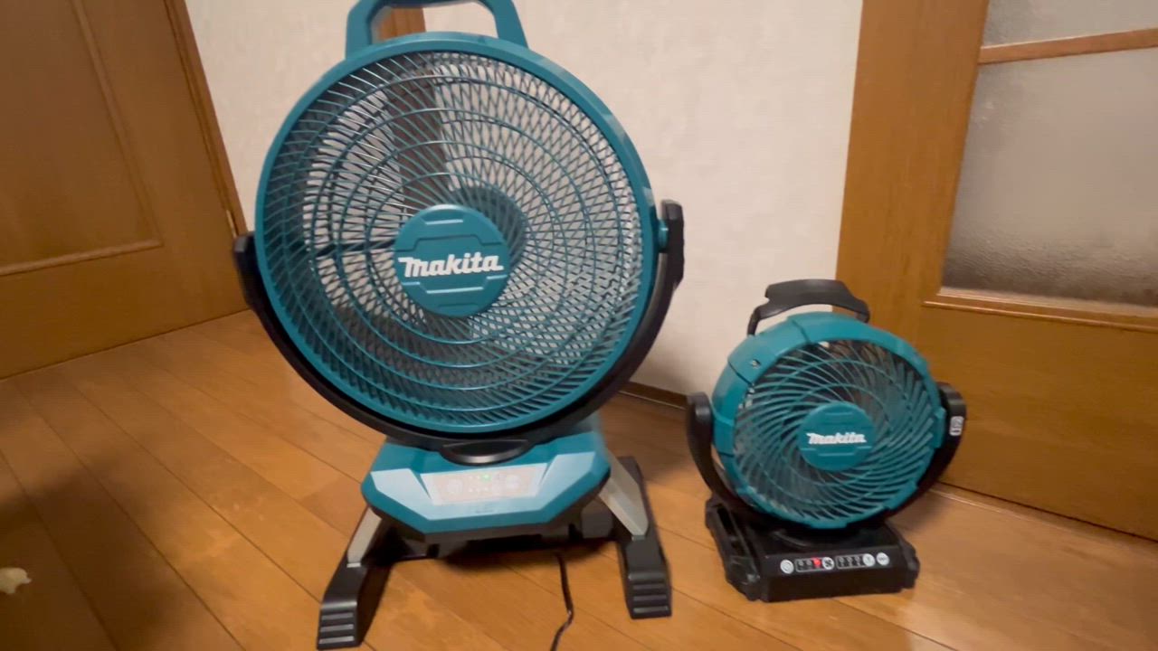 マキタ 充電式産業扇 自動首振り CF301DZ : コメリドット