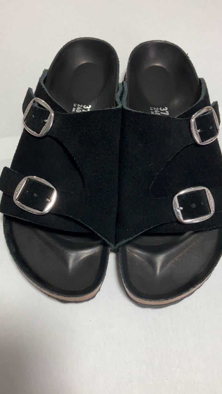 週末セール★BIRKENSTOCK ブラック コンフォートサンダル 38 楽天市場】ビルケンシュトック ビルケン サンダル レディース