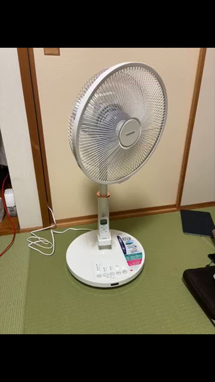 TOSHIBA TF-30DL27-W 東芝 DCリビング扇風機 DCモーター搭載