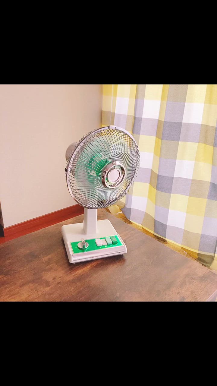 KOIZUMI レトロ扇風機 卓上 扇風機 コイズミ ミニ KLF-2057/G