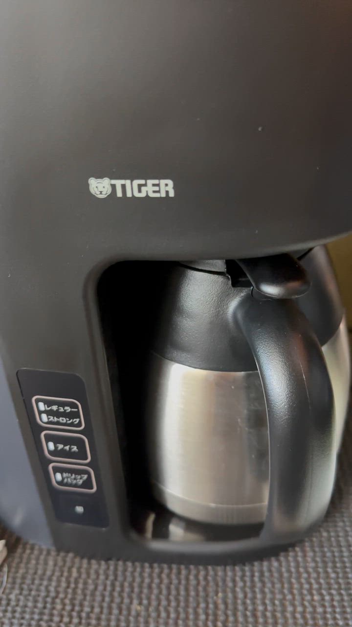 タイガー TIGER ACE-V081KI アイボリーブラック コーヒー