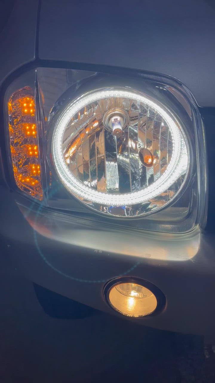 JB23 ジムニー CCFLリング 付き LED ウィンカー ヘッドライト