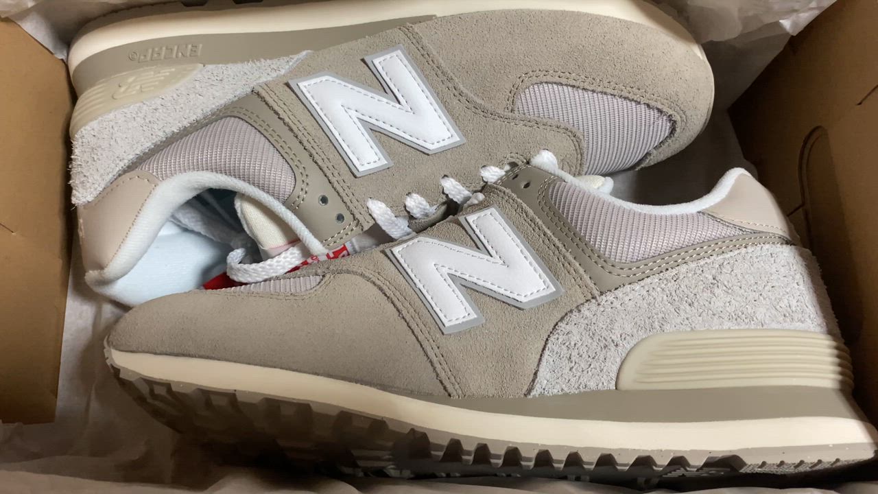 ニューバランス　GR グレー　24㎝　レディース、メンズ New Balance ニューバランス スニーカー U574LGG2 GRAY